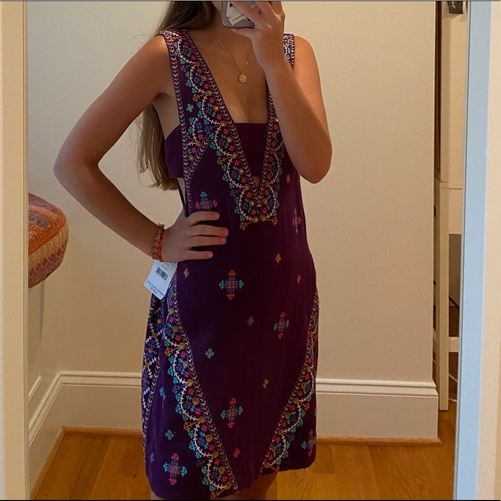 Never been embroidered dress